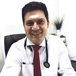 Retrato do Dr. José Rafael Vieira Júnior, cardiologista